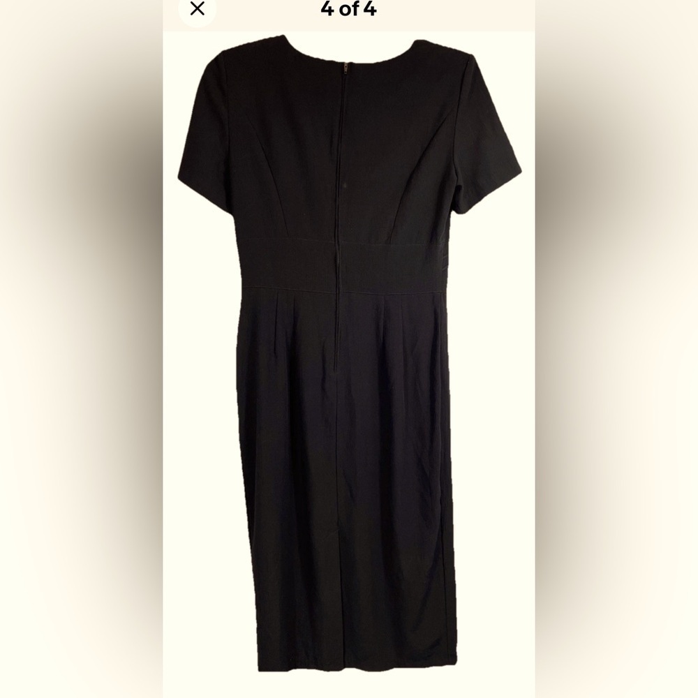 Kathie Lee Collection Black Midi Dress - Picture 4 of 4